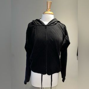 Black Zip-up Hoodie